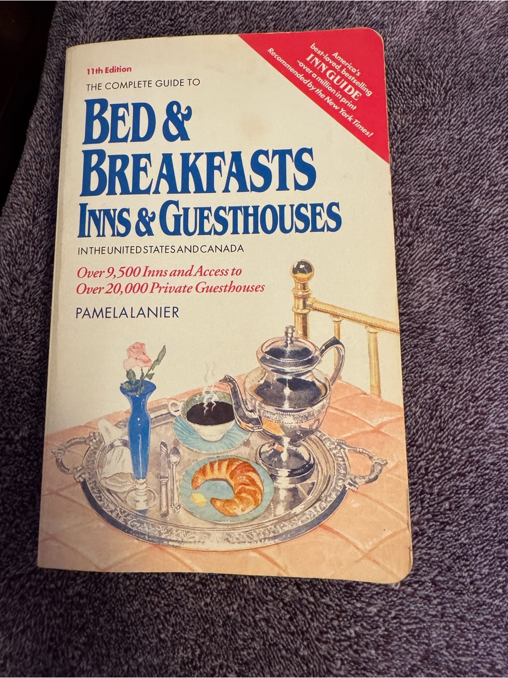 Bed & Breakfasts Inns & Guesthouses Book - Cream Cover